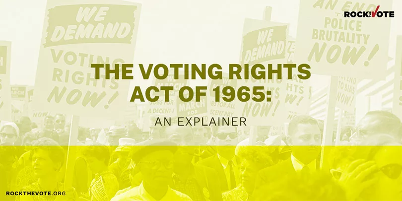 The Voting Rights Act of 1965 - Democracy Explainer